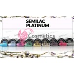 Oja UV Semilac 255 Platinum Silver Blue 7 ml